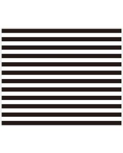 Allenjoy 10x8ft Fabric Black and White Stripes Backdrop for Birthday Wedding Party Dessert Table Decor Studio Photography Pictures DIY Photo Booth Striped Banner Background Baby Bridal Shower Newborn