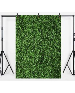 Allenjoy 5x7ft Fabric Green Floral Leaves Backdrop for Photo Studio Photography Still Life Grass Leaf Pictures Background Summer Spring Jungle Party Home Decor Outdoorsy Theme Shoot Props Drop